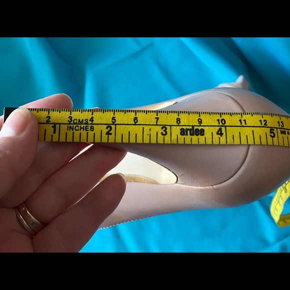 Woman’s leather high heels shoes size 7 - Picture 5 of 8